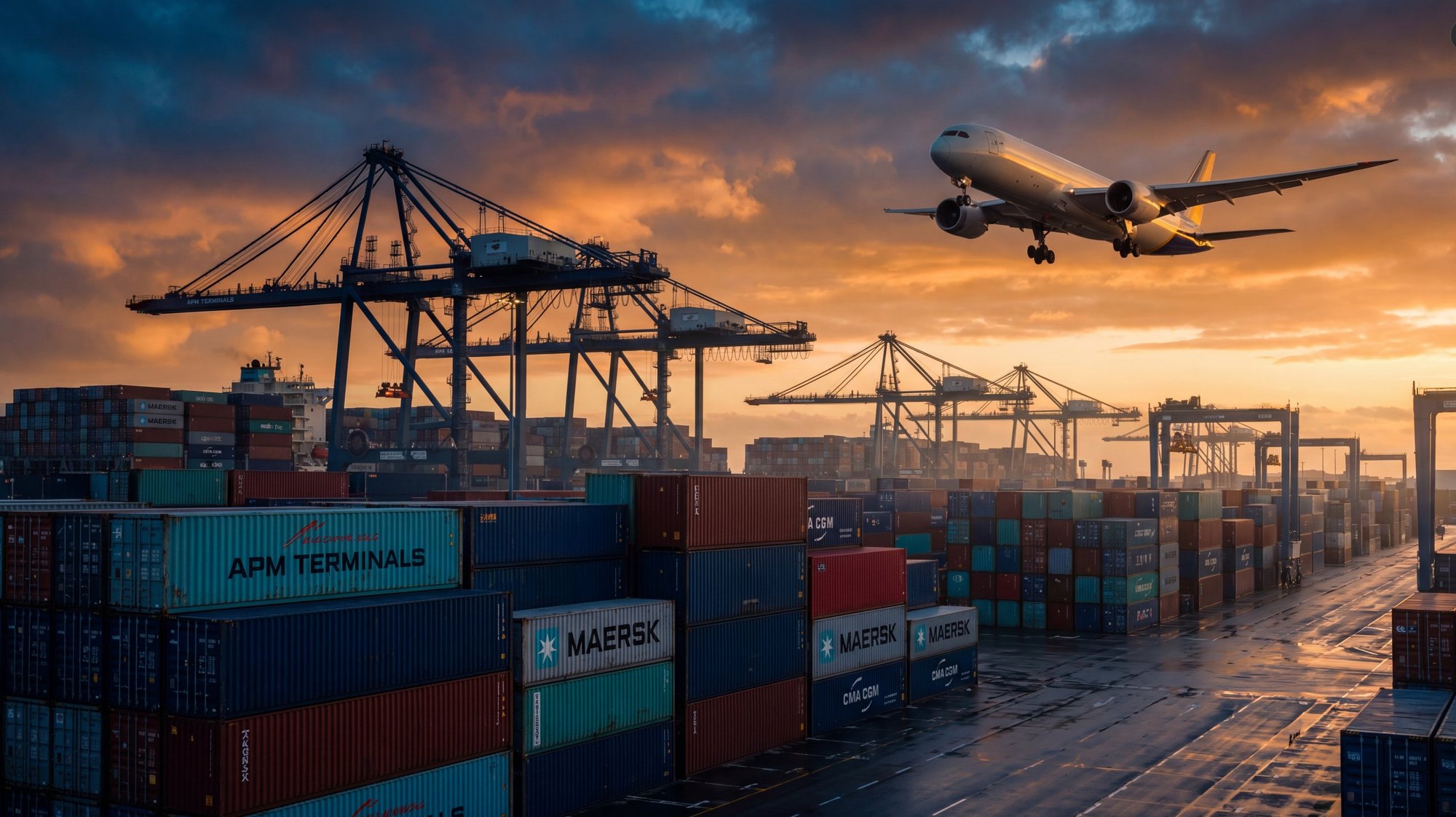 Container port and cargo operations